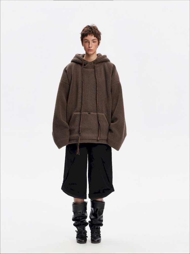 Drawstring Loose Hooded Jacket【s0000015060】