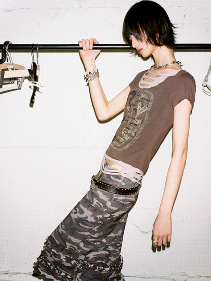 Fake Two Piece T-Shirt【s0000012421】