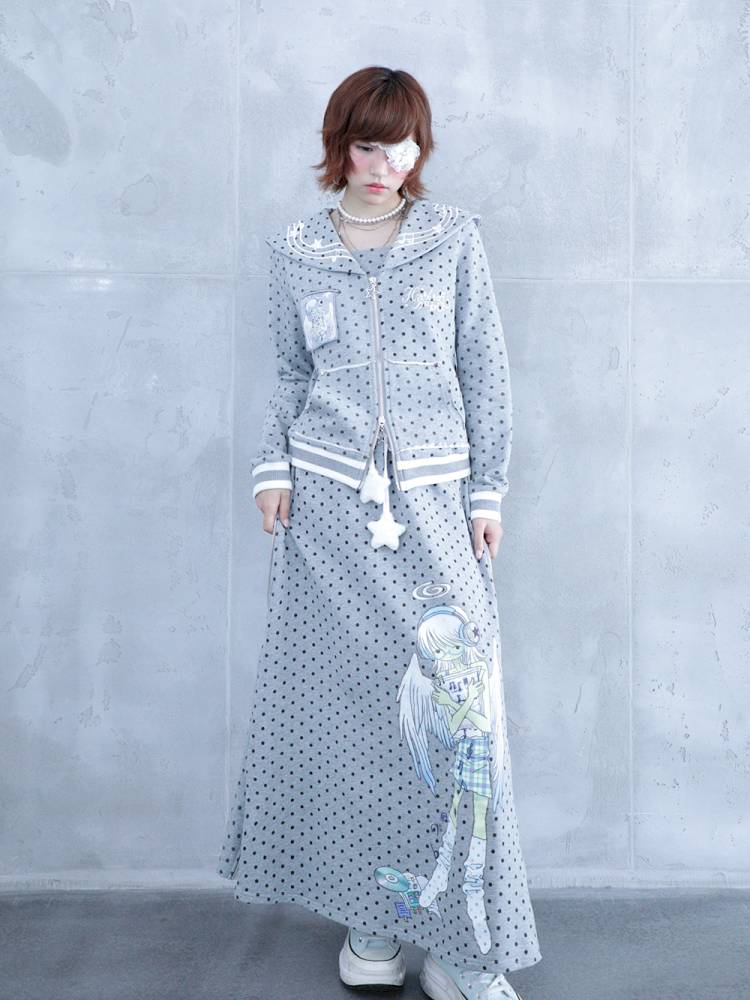 Zipper Half-Length Skirt【s0000014444】