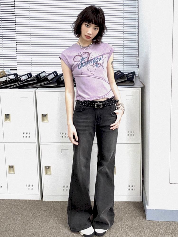 Irregular Short Sleeve Loose T-shirt【s0000012282】