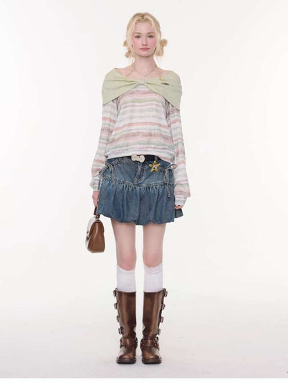 Skirt Belt Bow Metal Head Belt【s0000015423】