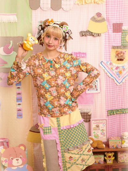 Long Sleeve Stretch Bottom Innerwear【s0000013698】