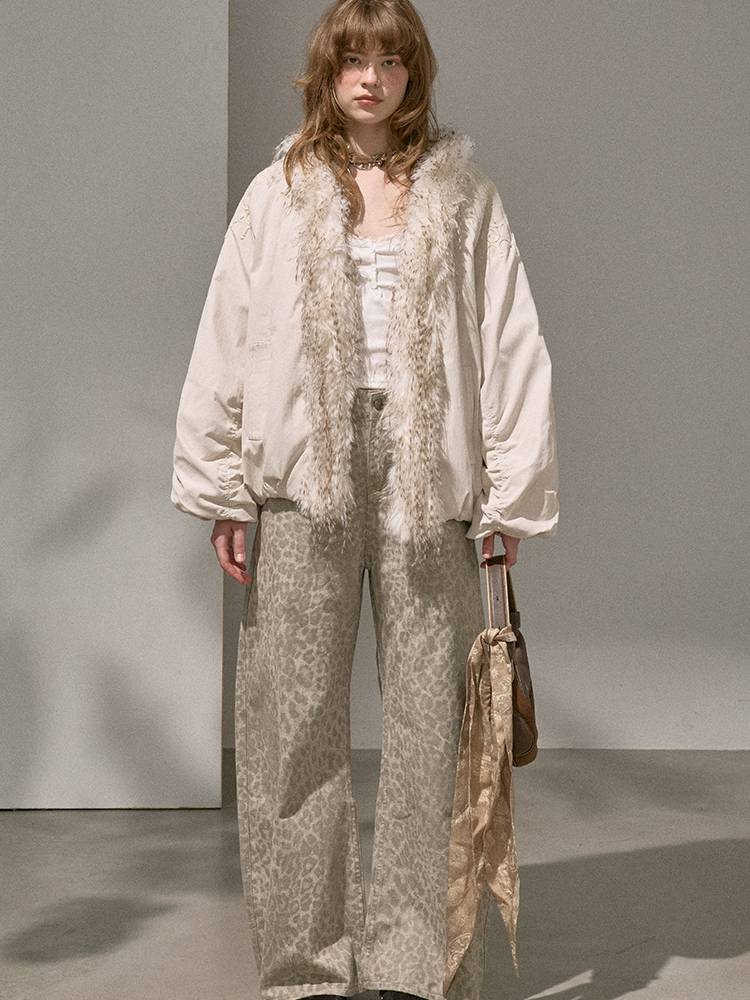 Straight-Leg Wide-Leg Jeans【s0000014389】