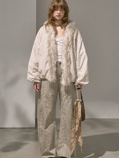 Straight-Leg Wide-Leg Jeans【s0000014389】