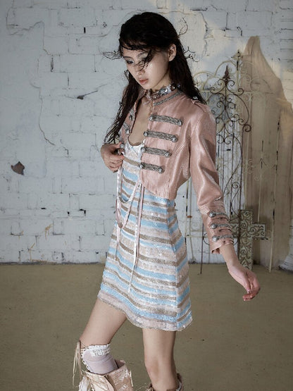 Court Double Breasted Napoleon Coat【s0000016985】