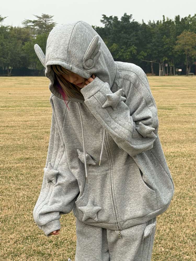 Horse Pentagram Angel Sweatshirt【s0000015382】