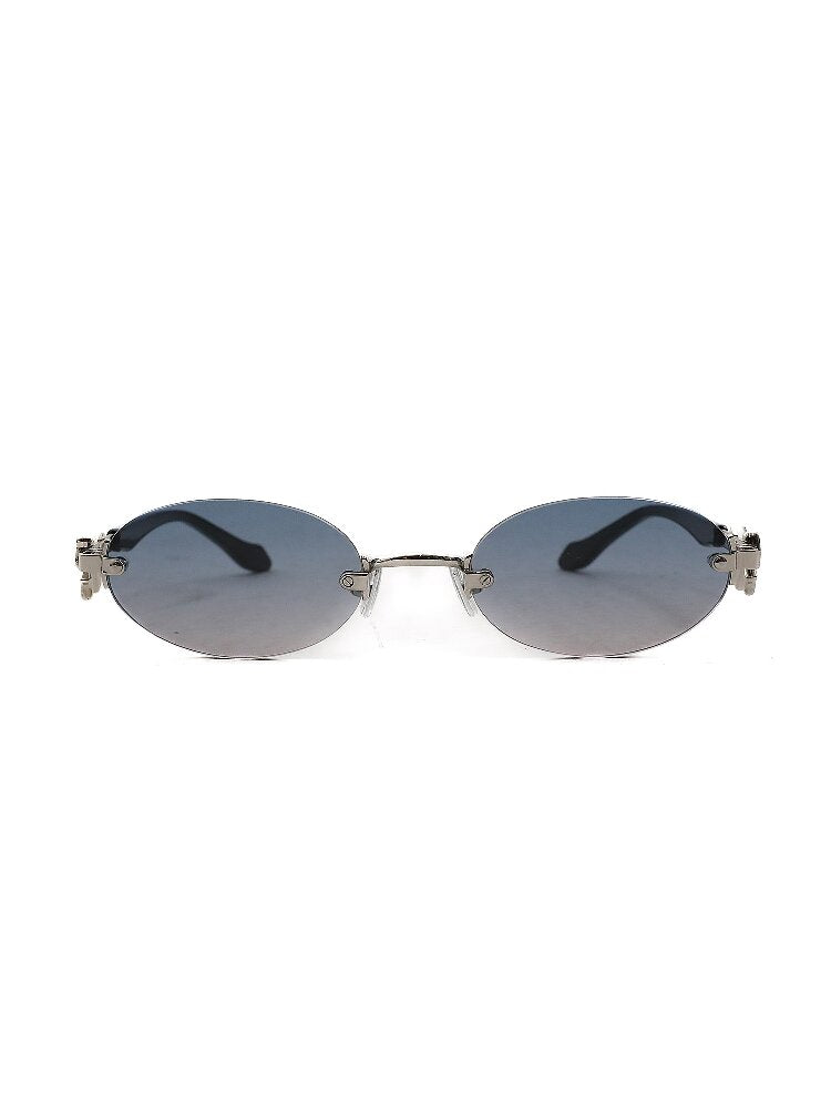 Metal Bow Rimless Glasses【s0000016134】