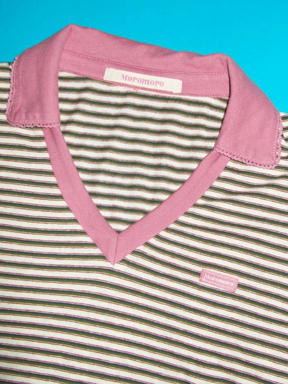 POLO collar short-sleeved T-shirt【s0000012497】