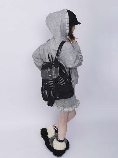 Rabbit Ears Pain Cute Backpack School Bag【s0000014617】