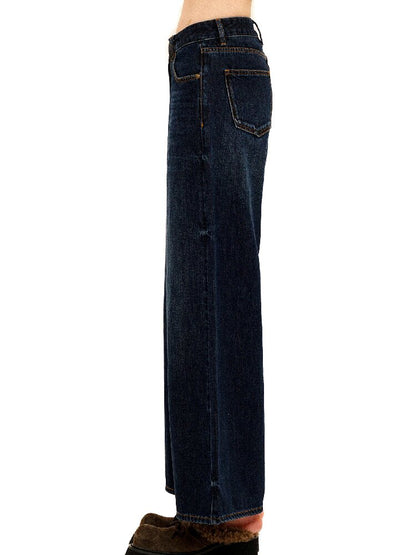 Contrast Linear Straight Jeans【s0000016422】