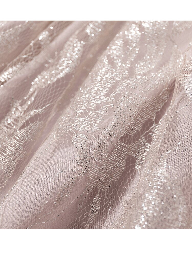 Vintage Court Chiffon Lace Cover-Up【s0000017244】