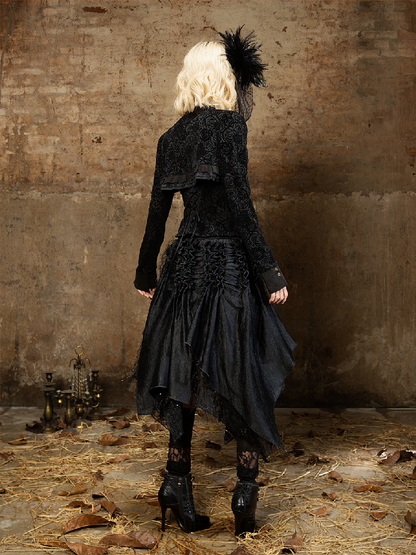 Romantic Palace Midi Skirt【s0000018377】