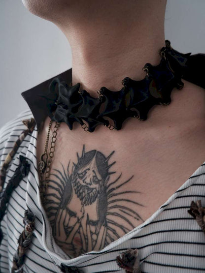 Symbiotic Bones Skeleton Necklace【s0000015153】