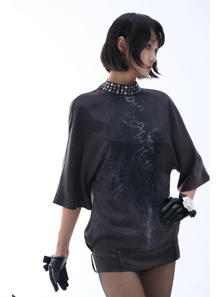Halter Multi-Wear Printed T-Shirt【s0000018479】