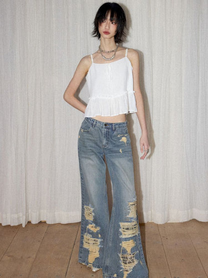 Pure white strapless tops【s0000012956】