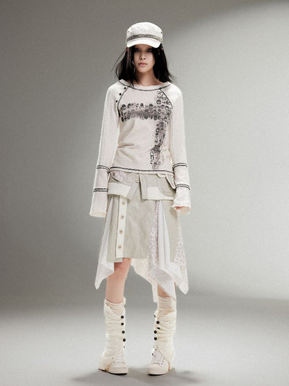 Leather Halter Long Skirt【s0000011253】