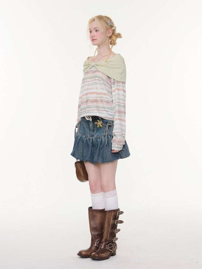 Skirt Belt Bow Metal Head Belt【s0000015423】