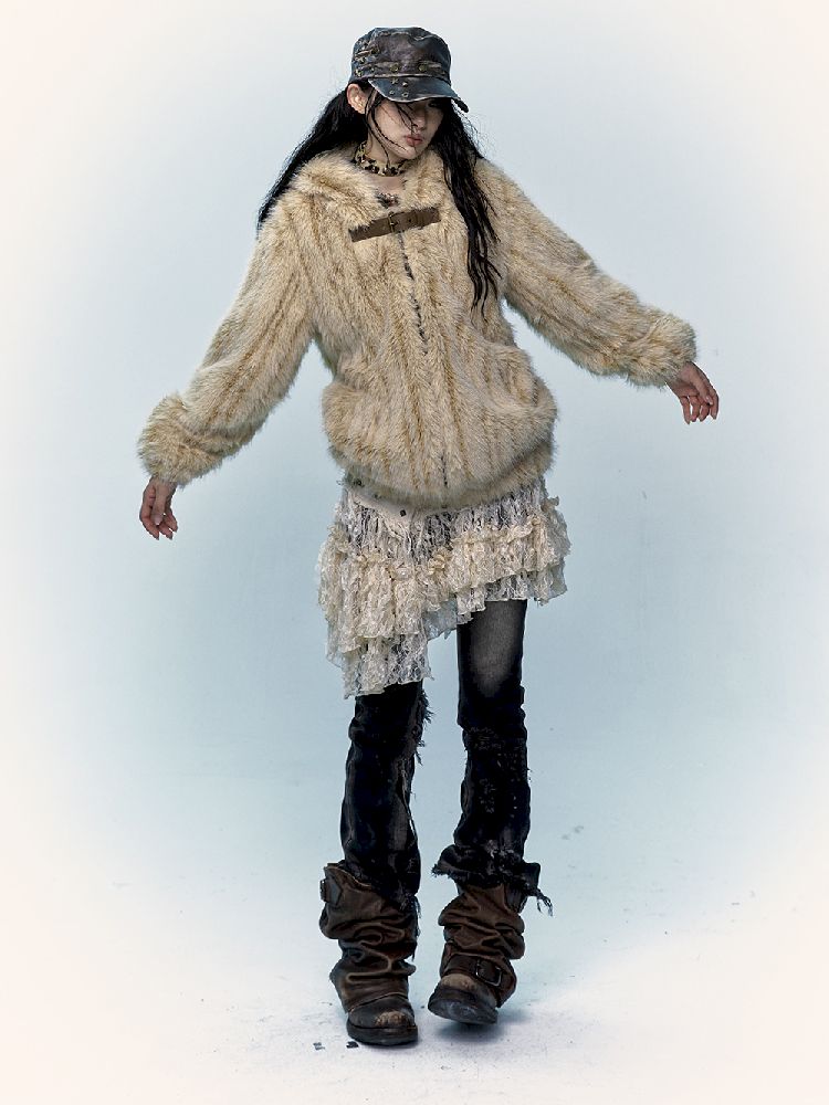 Lace Mesh Half Skirt【s0000011431】