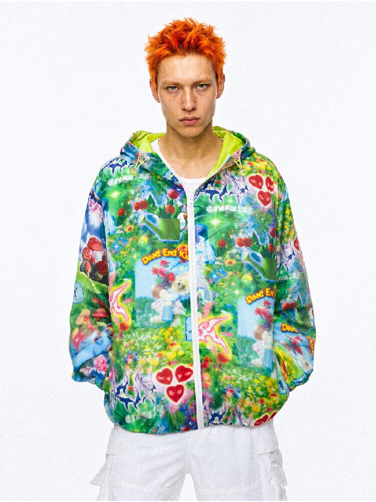 Teflon Dream Forest Print Jacket【s0000017850】
