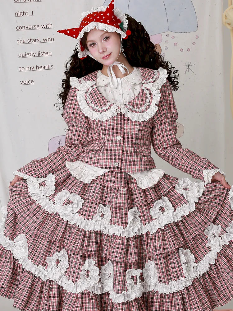 Old-fashioned Lolita cute girl niche top【s0000014103】