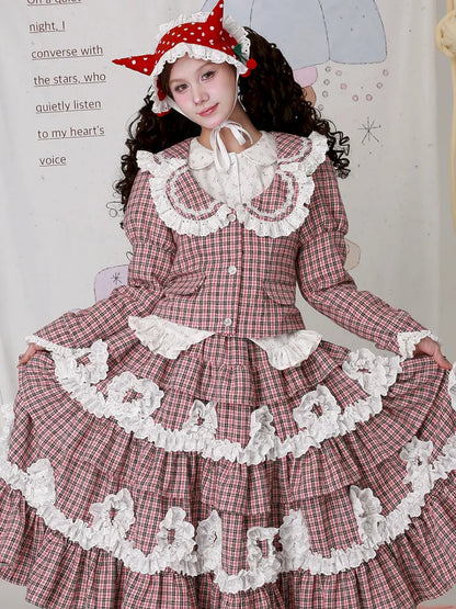Old-fashioned Lolita cute girl niche top【s0000014103】
