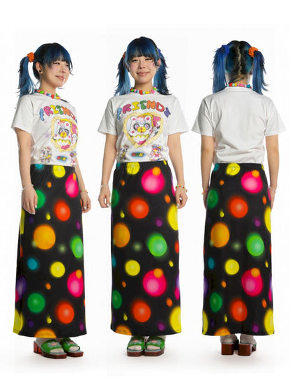 Stretchy Casual Halter Long Skirt【s0000013522】