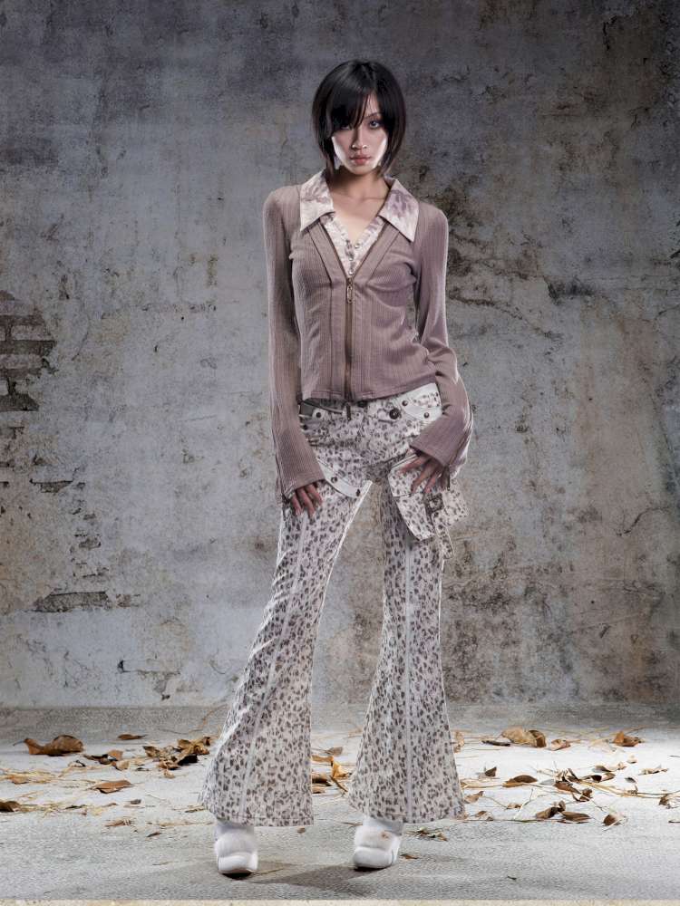 V-Neck Pullover Long-Sleeve Knit Top【s0000014492】