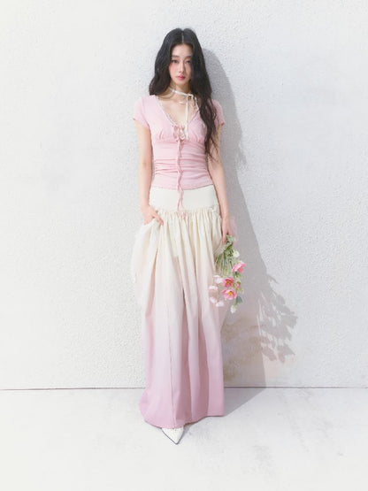 High-Waisted Half-Length Skirt【s0000012144】
