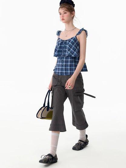 High-Waist Slimming Flared Pants【s0000017669】