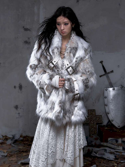 Eco-Friendly Faux Fur Coat【s0000014479】