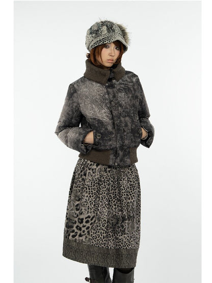 Mysterious Pattern Down Jacket【s0000018079】