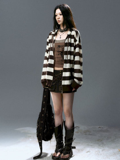 Camouflage Low-Waist Short Skirt 【s0000012803】