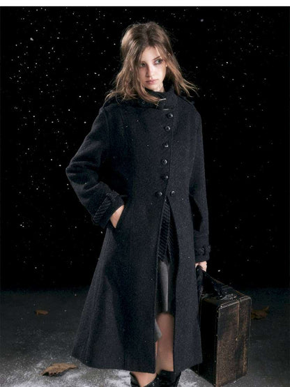 Court Knight Vest Tweed Coat【s0000014670】