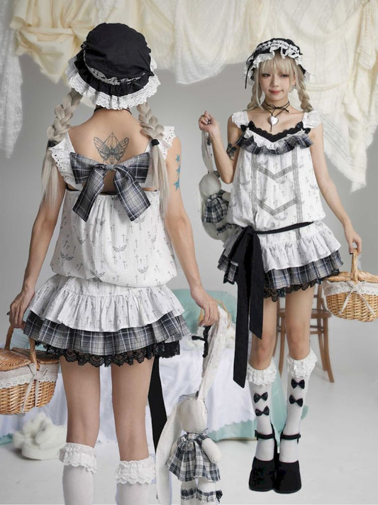 Big Bow Doll Feeling Halter Dress【s0000009681】