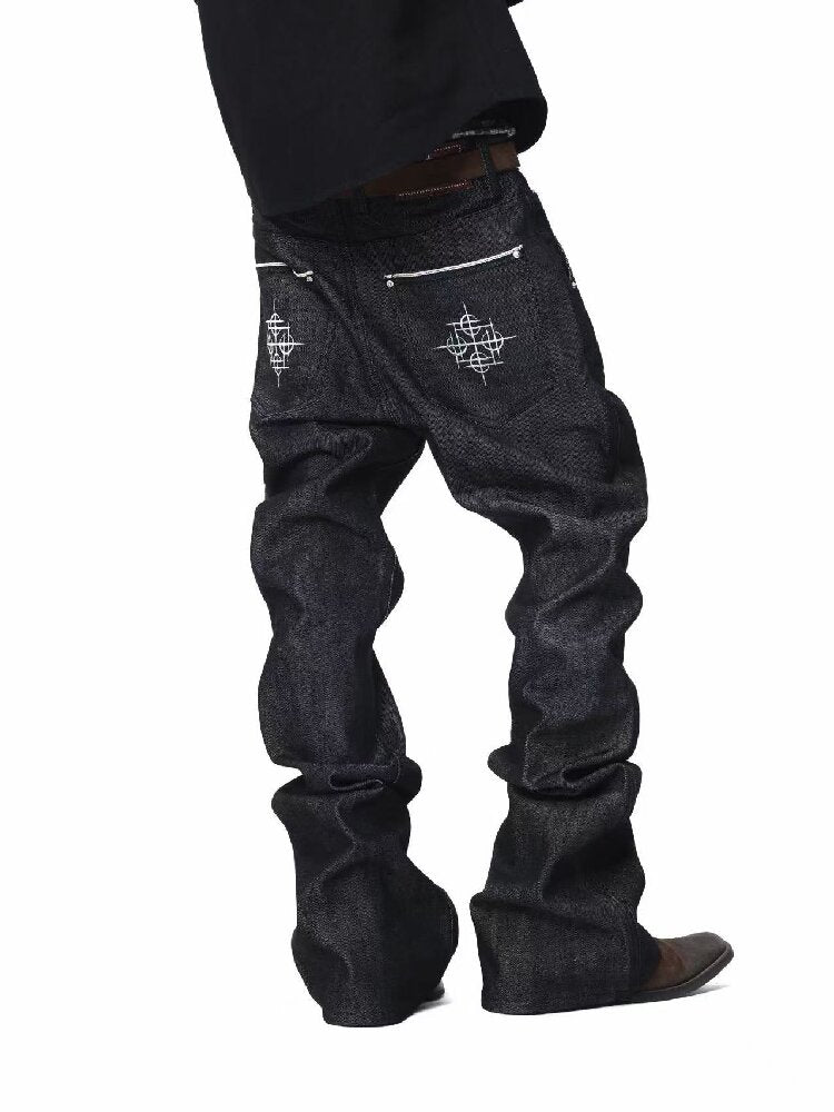 Raw Denim Bootcut Stacking Jeans【s0000018204】