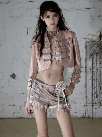 Court Double Breasted Napoleon Coat【s0000016985】