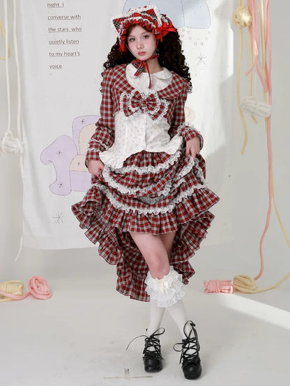 Girly Bow Long-Sleeve Jacket【s0000014104】