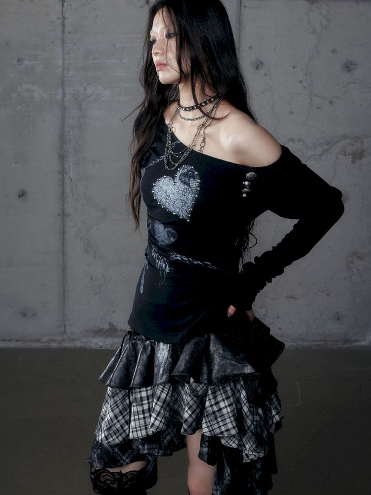 Long Sleeve Knit Bottom Shirt【s0000013465】