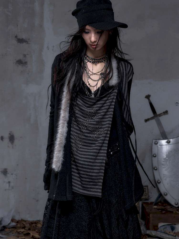 Embroidery Rhinestone Cardigan Jacket【s0000014472】