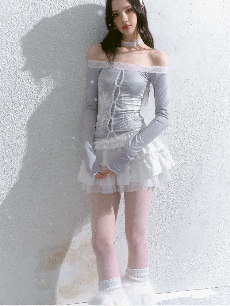One Shoulder T-Shirt【s0000012134】