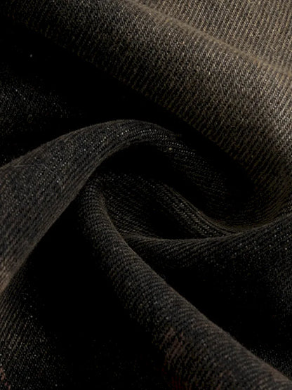 Patchwork Distressed Low-Rise Jeans【s0000013966】