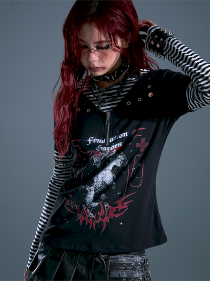 Casual Long-Sleeve T-Shirt【s0000013914】