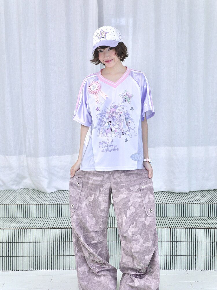 Spliced Short Sleeve Jersey【s0000016667】