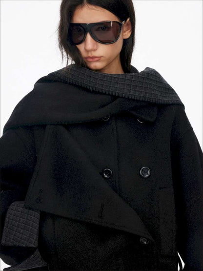 Wool Double Breasted Jacket Set【s0000015061】