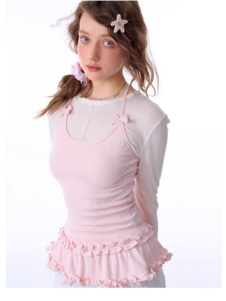 Knit Neck Vest Camisole【s0000012247】