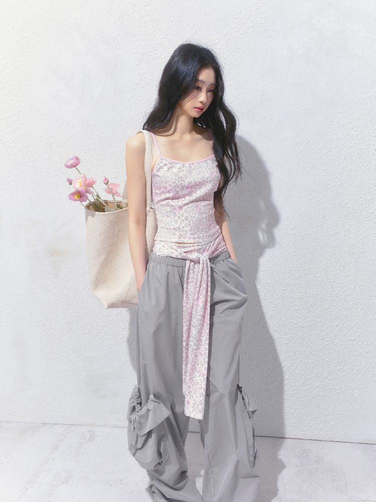 Camisole Top Strappy Shorts Set【s0000012150】