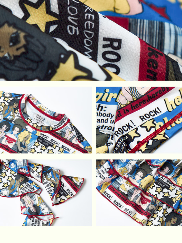 Manga Full Print Cake Dress【s0000012420】
