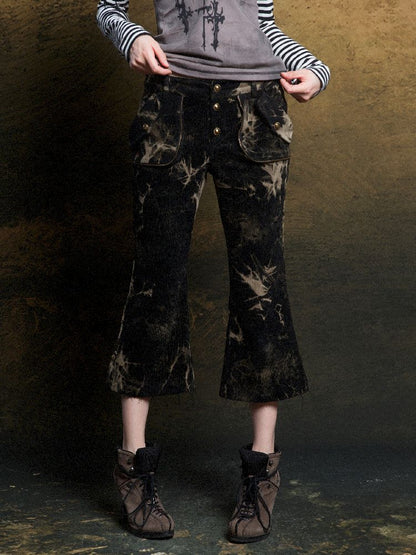 Tie-Dye Micro Low Waist Pants【s0000011817】