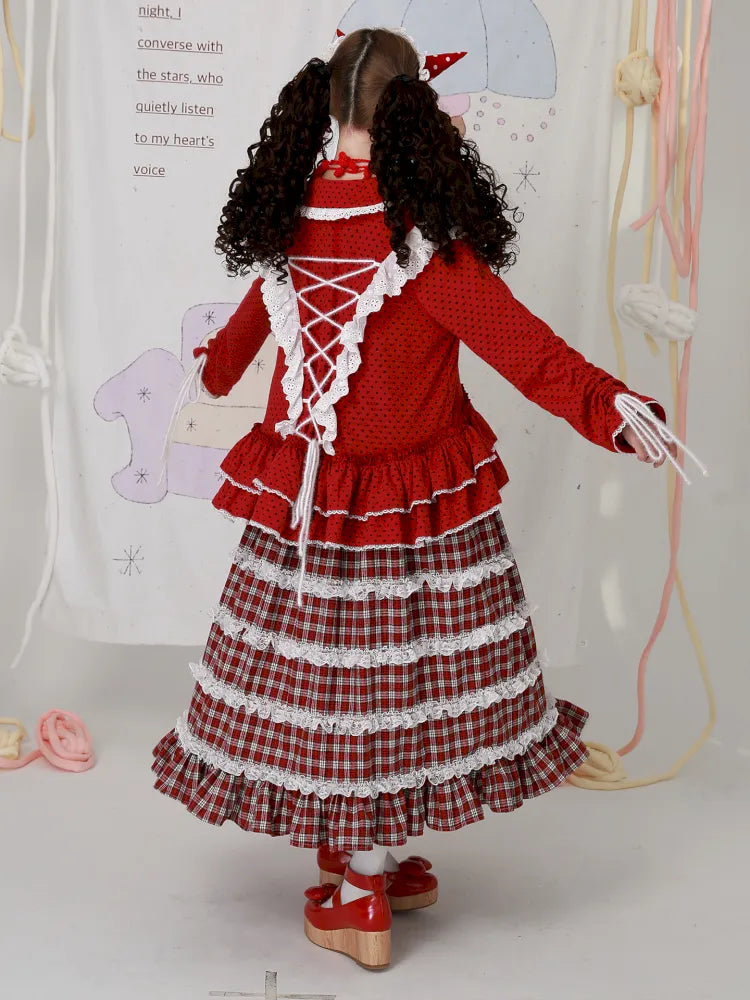 Cute Girl's Christmas Sweatshirt【s0000014108】