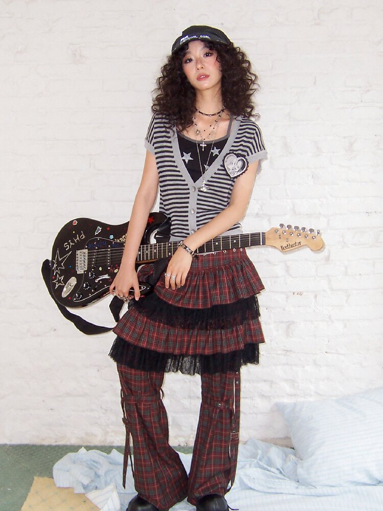 Old-Fashioned Woolen Knit Vest【s0000017901】